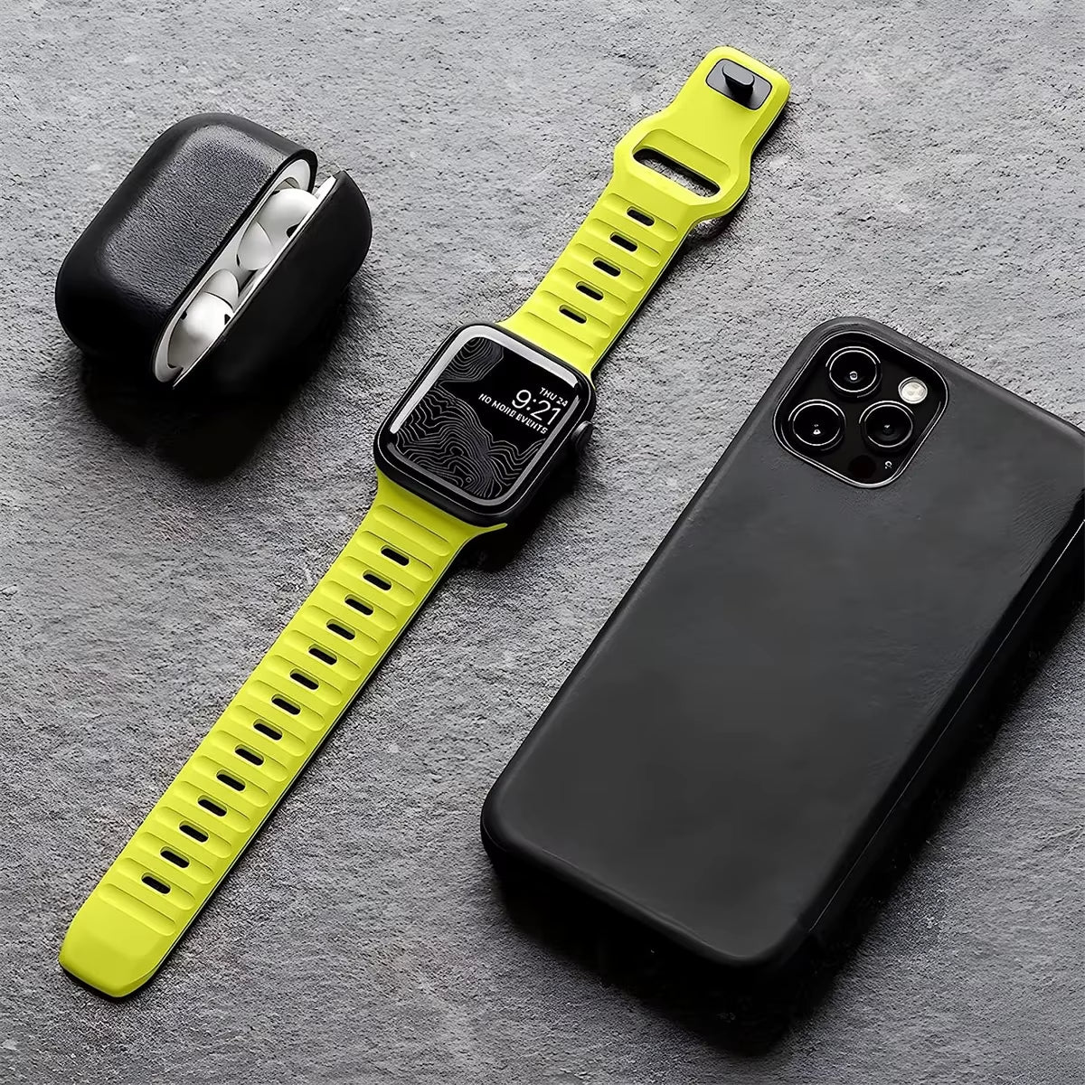 Strap for  Watch Band 49Mm 44Mm 45Mm 41Mm 40Mm 42Mm 38Mm Soft Silicone Sport Bracelet Iwatch Serise 8 7 SE 6 5 9 Ultra 49Mm