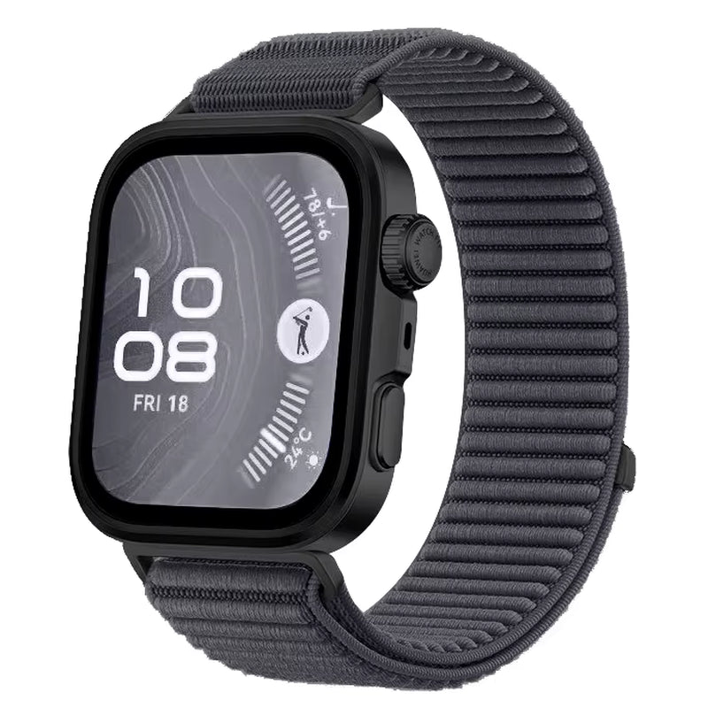 Field Nylon Loop Strap for  Watch Fit 4 Pro Woven Sports Smartwatch Wristband for  Watch Fit 3/4 Bracelet Watchband