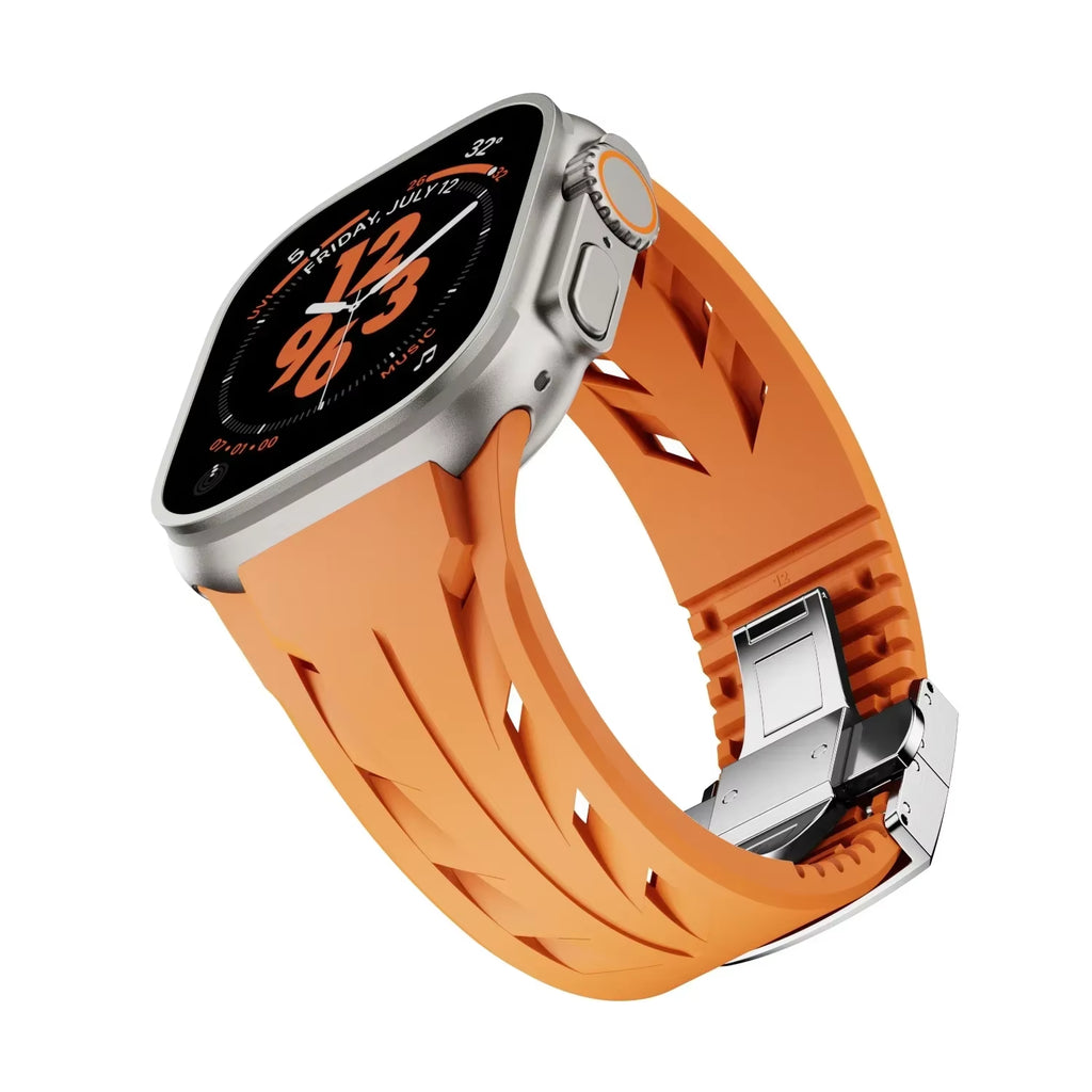 Silicone Sports Band for  Watch Ultra 2 49Mm 9 8 7 45Mm 44Mm 42Mm Premium Bracelet for Iwatch Series 6 5 4 3 Se Accessories