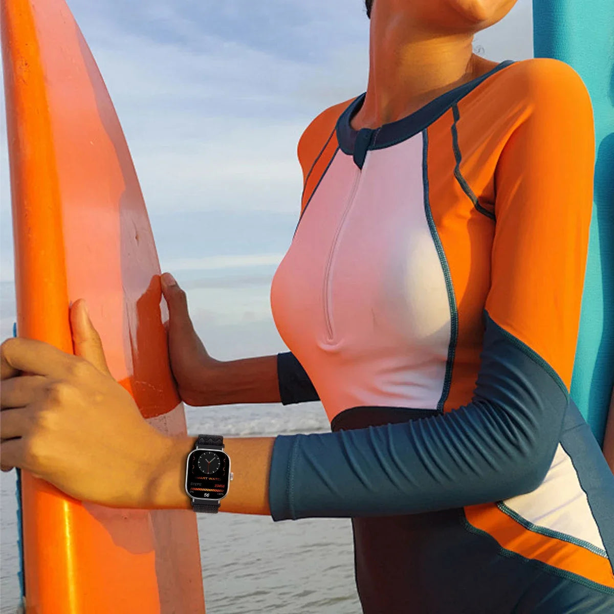 Breathable Strap for Xiaomi Redmi Watch 4/5 Nylon Loop Replaceable Wristband Smartwatch Belt for Mi Band 9/8 Pro Sport Watchband DMBAS