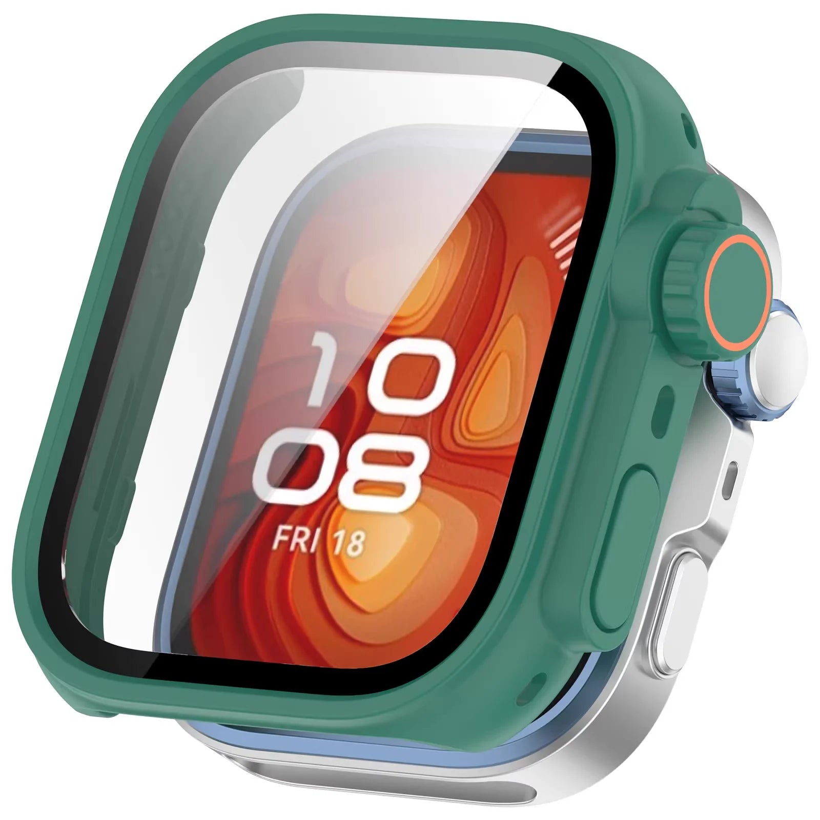 Case For Huawei watch Fit 4 Pro Screen Protector Tempered Glass PC Bumper Frame Change To Ultra Cover For huawei watch fit 4Pro DMBAS