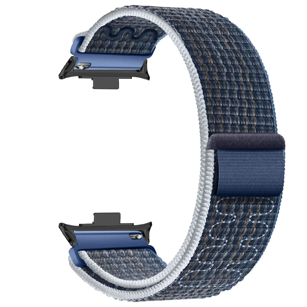 Breathable Strap for Xiaomi Redmi Watch 4/5 Nylon Loop Replaceable Wristband Smartwatch Belt for Mi Band 9/8 Pro Sport Watchband DMBAS