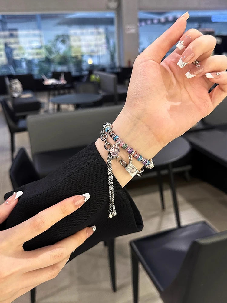 Bohemia Elasticity Metal Band For iWatch Ultra 11 10 9 8 Se 42mm 44 46mm 49mm Woman Bracelet Strap For Apple Watch 7 6 5 40mm 41