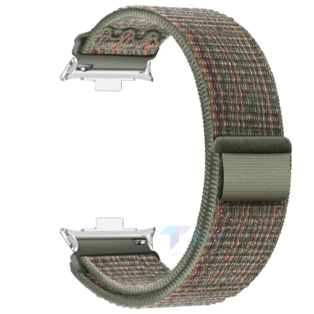 Breathable Strap for Xiaomi Redmi Watch 4/5 Nylon Loop Replaceable Wristband Smartwatch Belt for Mi Band 9/8 Pro Sport Watchband DMBAS