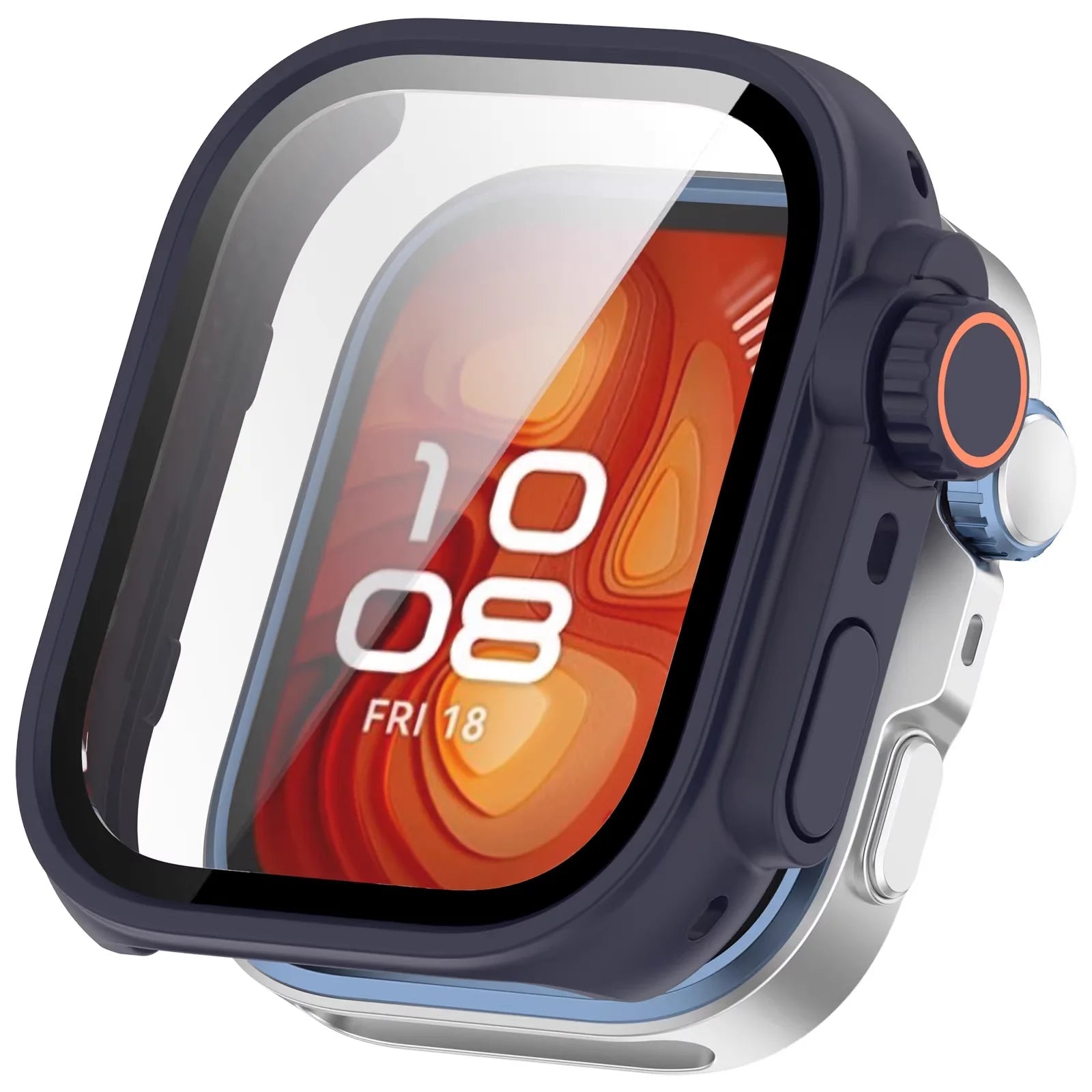 Case For Huawei watch Fit 4 Pro Screen Protector Tempered Glass PC Bumper Frame Change To Ultra Cover For huawei watch fit 4Pro DMBAS