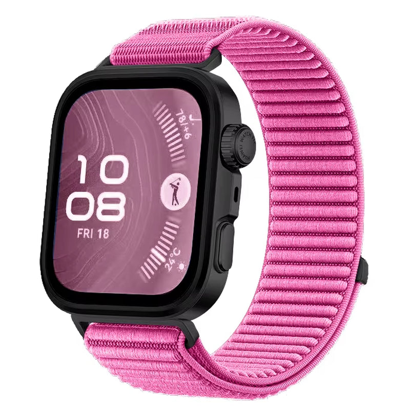 Field Nylon Loop Strap for  Watch Fit 4 Pro Woven Sports Smartwatch Wristband for  Watch Fit 3/4 Bracelet Watchband