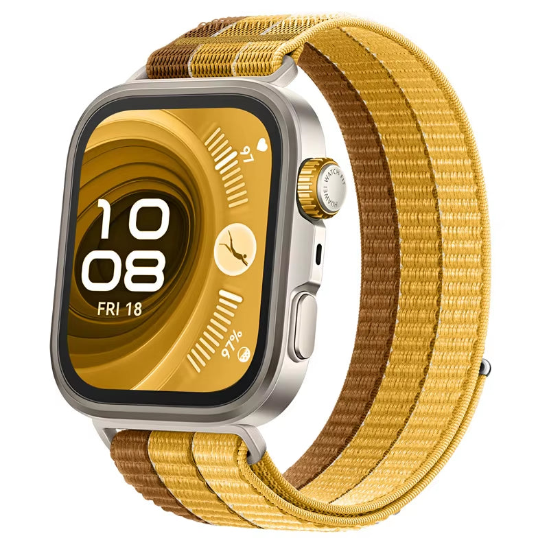 Field Nylon Loop Strap for  Watch Fit 4 Pro Woven Sports Smartwatch Wristband for  Watch Fit 3/4 Bracelet Watchband