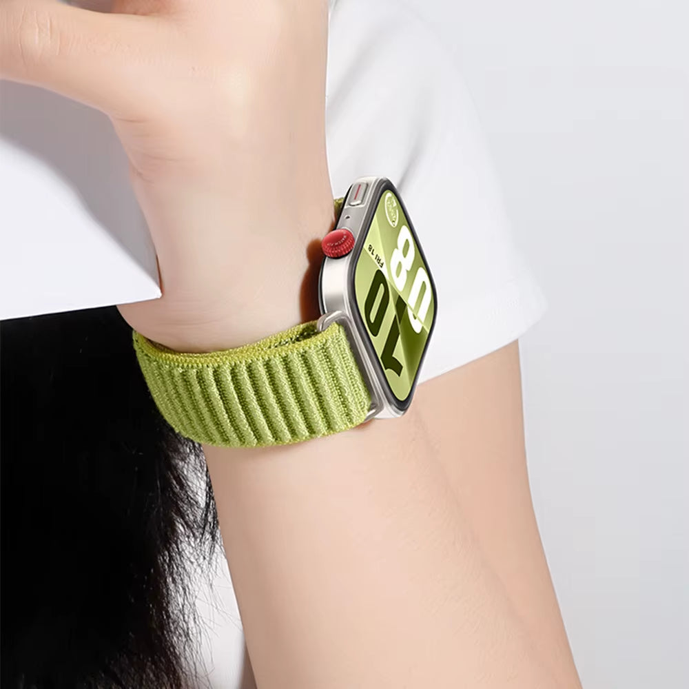 Field Nylon Loop Strap for  Watch Fit 4 Pro Woven Sports Smartwatch Wristband for  Watch Fit 3/4 Bracelet Watchband